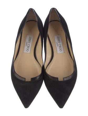 Jimmy Choo Suede Flats