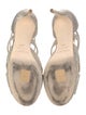 Jimmy Choo Glitter Glitter Accents Sandals