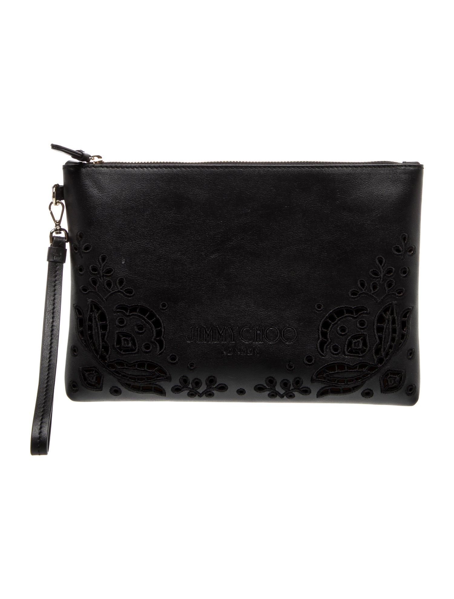 Jimmy Choo Leather Clutch