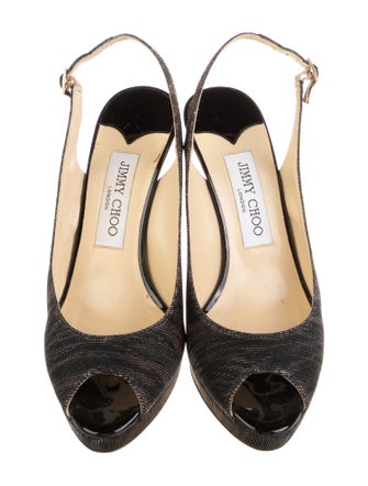 Jimmy Choo Sequins Slingback Pumps