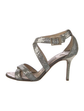Jimmy Choo Glitter Sandals