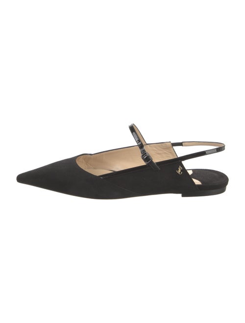 Jimmy Choo Suede Slingback Flats