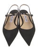 Jimmy Choo Suede Slingback Flats