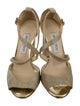 Jimmy Choo Glitter Accents Sandals