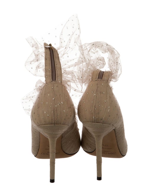 Jimmy Choo Mesh Accents Pumps
