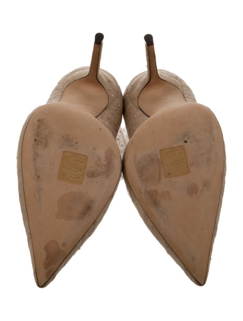 Jimmy Choo Mesh Accents Pumps