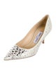 Jimmy Choo Crystal Embellishments Pumps