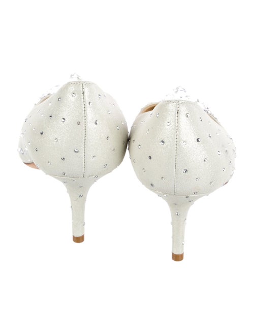 Jimmy Choo Crystal Embellishments Pumps