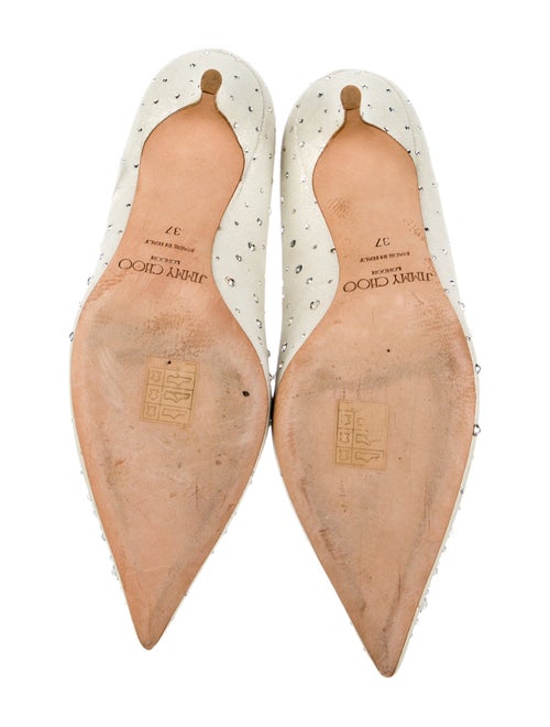 Jimmy Choo Crystal Embellishments Pumps