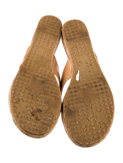 Jimmy Choo Patent Leather Slides