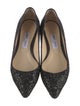 Jimmy Choo Glitter Patterned Ballet Flats