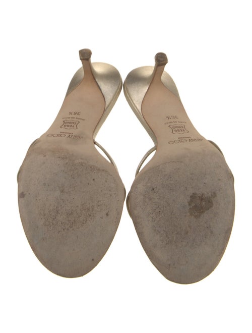 Jimmy Choo Leather Slides