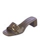 Jimmy Choo Leather Slides