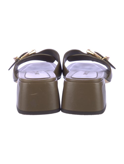 Jimmy Choo Leather Slides