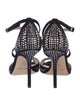 Jimmy Choo Suede Crystal Embellishments Sandals