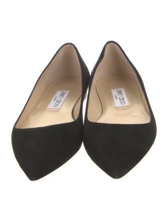 Jimmy Choo Suede Flats