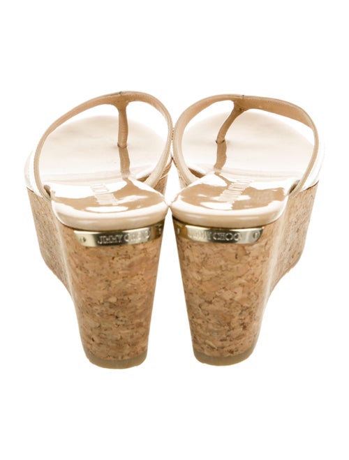 Jimmy Choo Patent Leather Slides