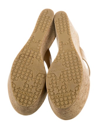 Jimmy Choo Patent Leather Slides