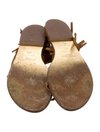 Jimmy Choo Suede Studded Accents Slides