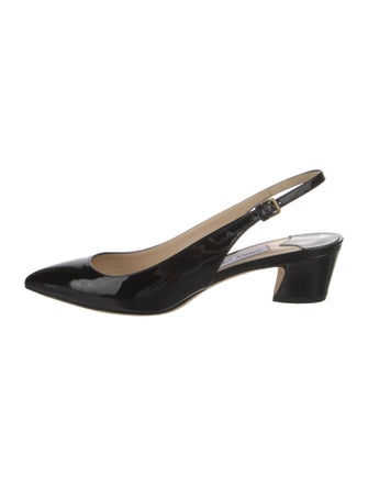 Jimmy Choo Patent Leather Slingback Pumps