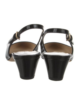 Jimmy Choo Patent Leather Slingback Pumps