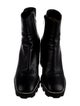 Jimmy Choo Leather Crystal Embellishments Boots