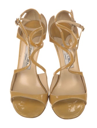 Jimmy Choo Patent Leather Sandals