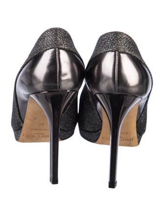 Jimmy Choo Glitter Pumps