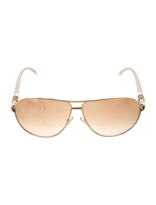Jimmy Choo Aviator Gradient Sunglasses