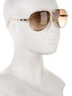 Jimmy Choo Aviator Gradient Sunglasses