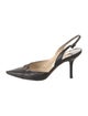 Jimmy Choo Leather Slingback Pumps