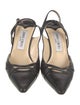 Jimmy Choo Leather Slingback Pumps