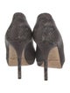 Jimmy Choo Leather Animal Print Pumps