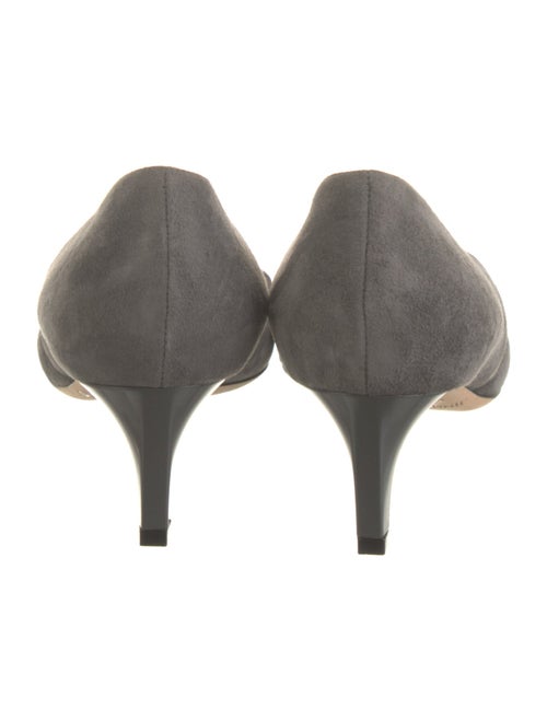 Jimmy Choo Suede D'Orsay Pumps