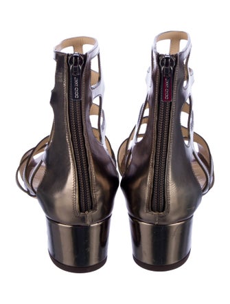 Jimmy Choo Leather Gladiator Sandals