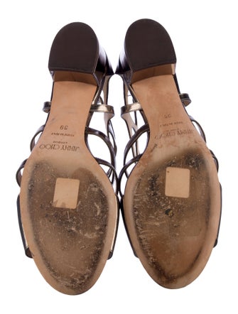 Jimmy Choo Leather Gladiator Sandals