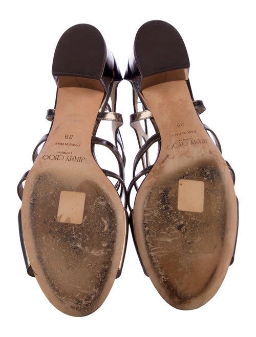 Jimmy Choo Leather Gladiator Sandals