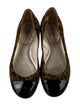 Jimmy Choo Suede Animal Print Flats