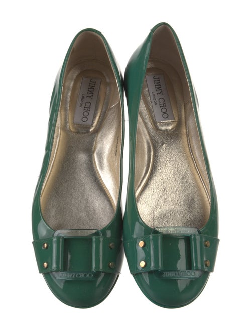 Jimmy Choo Patent Leather Flats