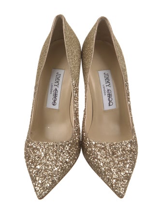 Jimmy Choo Glitter Pumps