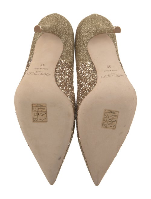 Jimmy Choo Glitter Pumps