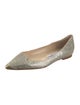 Jimmy Choo Glitter Ballet Flats