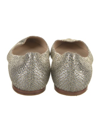 Jimmy Choo Glitter Ballet Flats