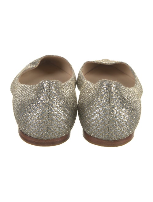 Jimmy Choo Glitter Ballet Flats