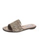 Jimmy Choo Glitter Slides