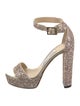 Jimmy Choo Glitter Sandals