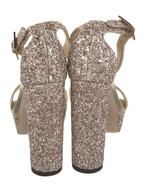 Jimmy Choo Glitter Sandals