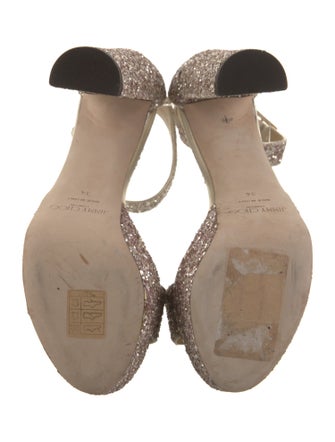 Jimmy Choo Glitter Sandals