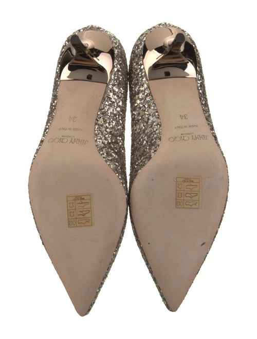 Jimmy Choo Glitter Pumps