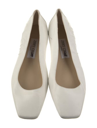 Jimmy Choo Leather Ballet Flats